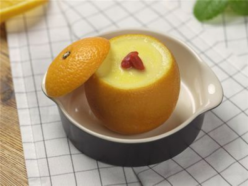 橙子蒸蛋的食用方法