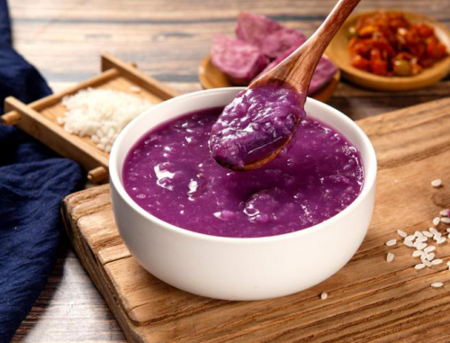 紫薯粥的功效与作用