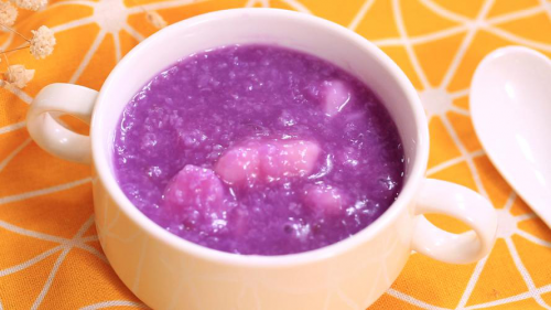紫薯粥的食用方法