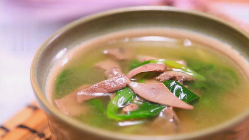 猪肝汤的食用方法